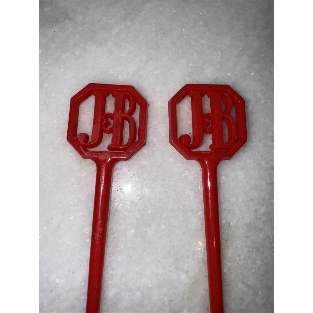 Vintage Lot Of 2 J&B Swizzle Sticks‎